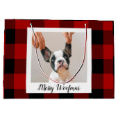 Red Buffalo-speldengoed met wiegfoto Groot Cadeauzakje (Achterkant)