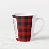 Red Buffalo-speldengoed met wiegfoto Latte Mok (Rechts)