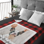 Red Buffalo-speldengoed met wiegfoto Sherpa Deken