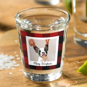Red Buffalo-speldengoed met wiegfoto Shot Glas