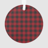 Red Buffalo's familie onze eerste kerstkerst Ornament (achterkant)