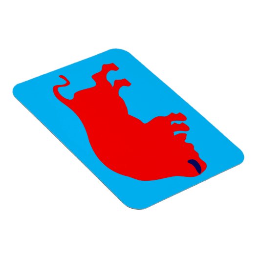 Red Bull 3"x4" Magnet Magneet (Rechterzijde)