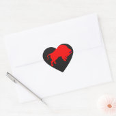 Red Bull Heart Sticker (Envelop)