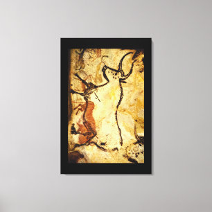Red Bull', Lascaux, Dordogne_Art of Antiquity Canvas Afdruk