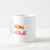 Red Bull logo Button Koffiemok (Voorkant links)