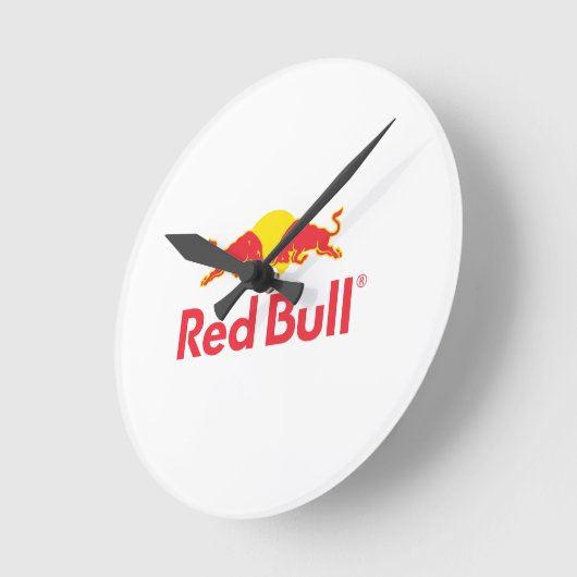 Red Bull logo Ronde Klok (Hoek)