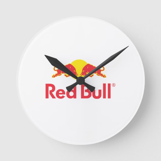 Red Bull logo Ronde Klok (Voorkant)