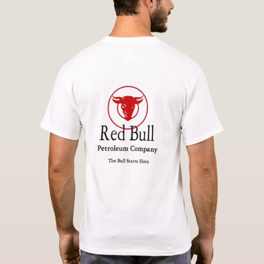 Red Bull Petroleum T-shirt (Achterkant)