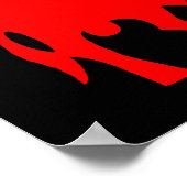 RED BULL-poster Poster (Hoek)