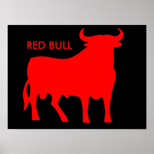 RED BULL-poster Poster (Voorkant)