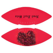 Red Bull Running Football Cadeau - Aangepaste teks (Panelen)