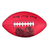 Red Bull Running Football Cadeau - Aangepaste teks (Voorkant)