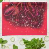 Red Bull Running Kitchen Towel Sterrennacht Theedoek (Gevouwen)