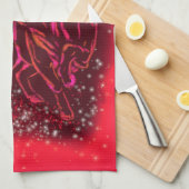 Red Bull Running Kitchen Towel Sterrennacht Theedoek (Quarter Fold)