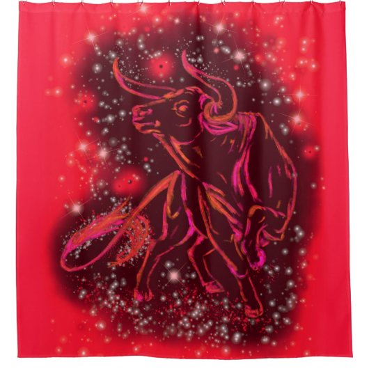 Red Bull Shower Curtain Douchegordijn (Voorkant)