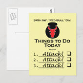 Red Bull Things-to-Do postcard Briefkaart (Voorkant / Achterkant)