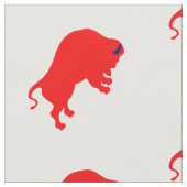 Red Bulls Fabric Stof (Close Up)