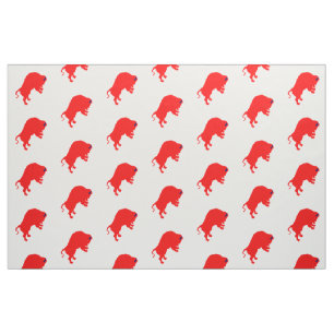Red Bulls Fabric Stof