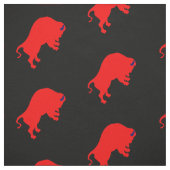 Red Bulls Fabric, zwart Stof (Swatch)
