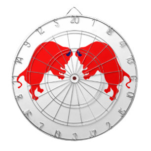 Red Bulls Metalen Kooi Dartboard Dartbord