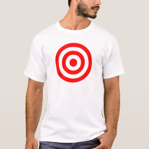Red Bullseye Target T-shirt