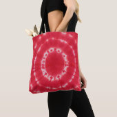 Red bullseye Tie Dye Tote Bag (Dichtbij)