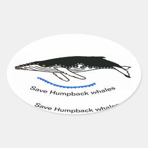 Red Bultruggen - Wilde dieren - Natuur Ovale Sticker