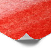 Red Burgundy Pink Waterverf Abstracte achtergrond Poster (Hoek)