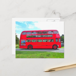 RED BUS BRIEFKAART