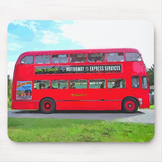 RED BUS MUISMAT (Voorkant)