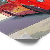 RED BUS POSTER (Hoek)