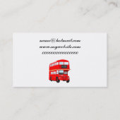 Red Bus Visitekaartje (Achterkant)
