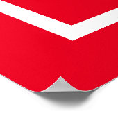 Red Business Logo binnenkort verkrijgbaar Poster (Hoek)