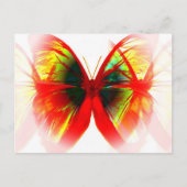 Red Butterfly Briefkaart (Voorkant)