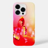 Red Butterfly Case-Mate iPhone Case (Achterkant)