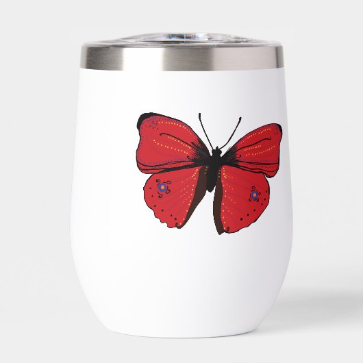 Red Butterfly Drawing (Voorkant)