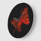 Red Butterfly Grote Klok (Hoek)