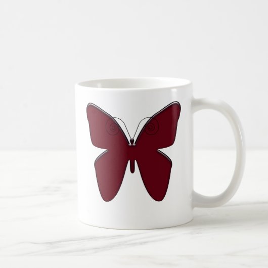  Red Butterfly Koffiemok (Rechts)