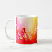 Red Butterfly Koffiemok (Links)