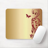 Red Butterfly Muismat (Met muis)