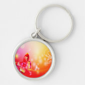 Red Butterfly Sleutelhanger (Voorkant)