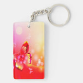 Red Butterfly Sleutelhanger (achterkant)