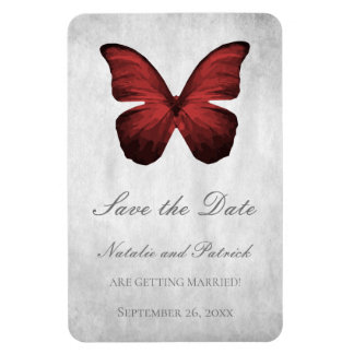 Red Butterfly sparen de Magnet van de Datum Magneet