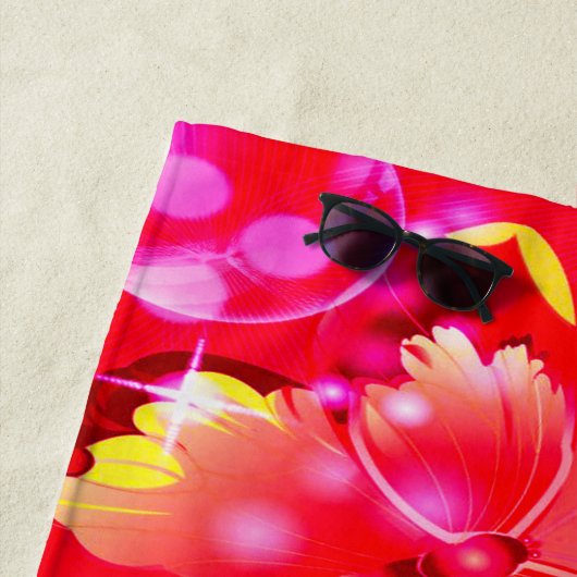 Red Butterfly Strandlaken (In situ)