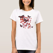 Red Butterfly T-Shirt (Voorkant)