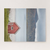 Red Cabin Ramberg Lofoten Legpuzzel (Horizontaal)