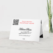 Red Caboose op Red Plaid - elke gelegenheid aanpas Kaart (Achterkant)