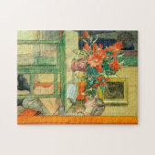 Red Cactus en Lisbeth lezen Carl Larsson Legpuzzel (Horizontaal)