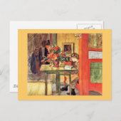 Red Cactus en Lisbeth Reading Briefkaart (Voorkant / Achterkant)