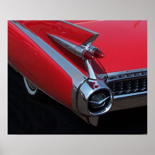 Red Caddy Poster (Voorkant)